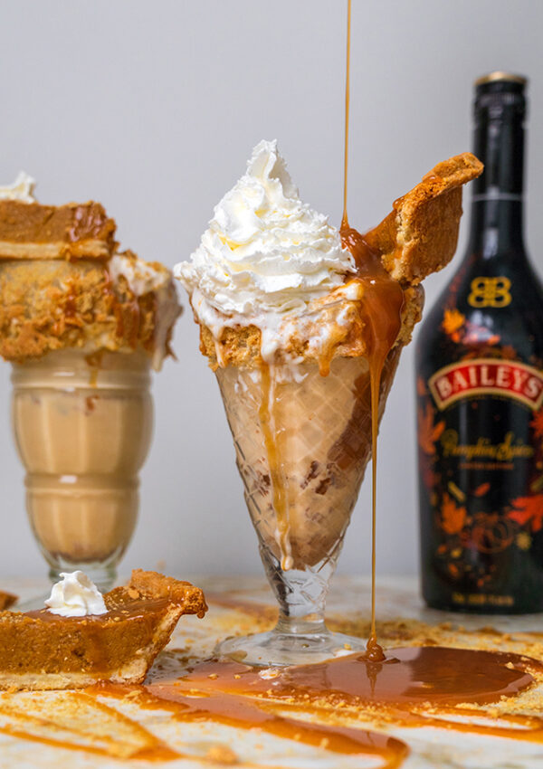 Bailey’s Pumpkin Pie Milkshake